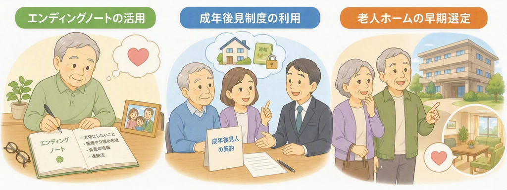 認知症で変更が難しくなる手続きと事前対策 老人ホーム紹介 大阪 神戸 202609-2